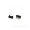2.0mm 핀 헤더 직각 4p